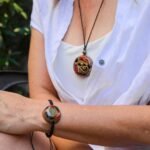 Orgone Bracelets Eye of Horus Amulet Protection Orgonite Black Tourmaline Pyrite... - Image 5