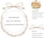 Sea Shell Necklace for Women Summer Beach Natural Cowrie Shell Necklace - Image 3