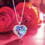 Kate Lynn Angel Wings Heart Necklaces - Crystal Jewelry for Women, Christmas & B... - Image 4