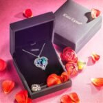 Kate Lynn Angel Wings Heart Necklaces - Crystal Jewelry for Women, Christmas & B... - Image 5