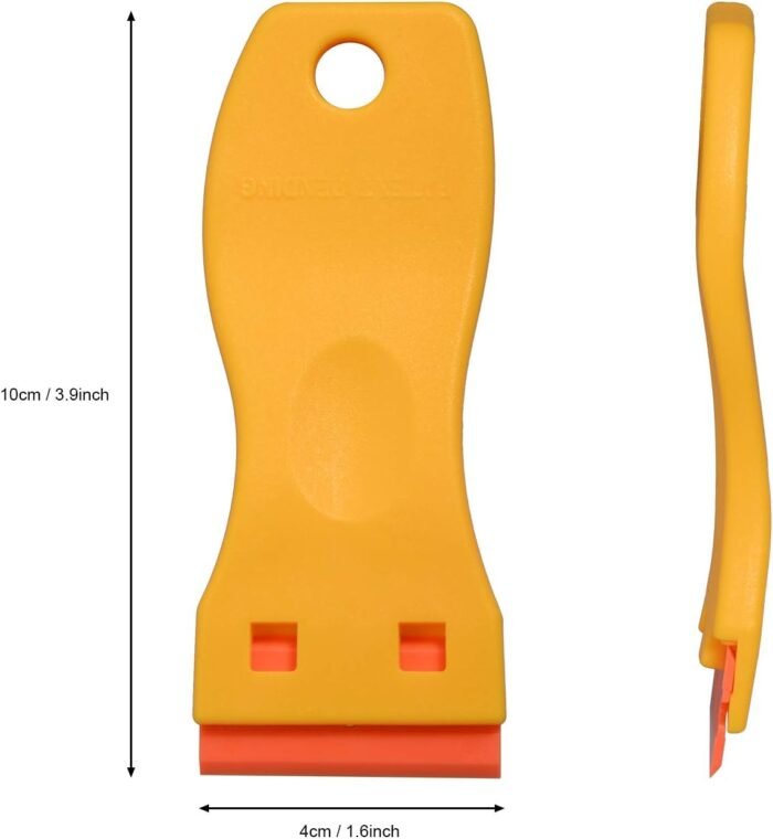 EHDIS 1.5" Plastic Razor Scraper Tool with 10pcs Double Edged Blades for Adhesiv... - Image 6