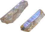 2 Pieces Angel Aura Quartz Raw Pencil Points Crystals and Healing Stones, Natura... - Image 3