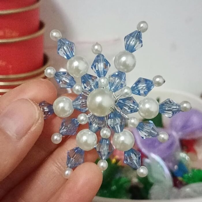 100pcs 12mm Acrylic Bicone Beads Faceted Acrylic Crystal Spacer Beads for Bracel... - Image 7