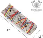 White Sage Smudging Kit - 3 Chakra-Inspired White Sage Bundles (4") | Cleanse, B... - Image 5