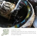 White Sage Smudging Kit - 3 Chakra-Inspired White Sage Bundles (4") | Cleanse, B... - Image 7