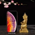 BRABUD Handmade Brass Thailand 4 Faces Buddha Statue Lord Brahma Phrom Figurine ... - Image 4