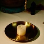 5.5inch Altar Ritual Plate Dish Stainless Steel Flat Bowl Round Metal Jewelry Tr... - Image 7