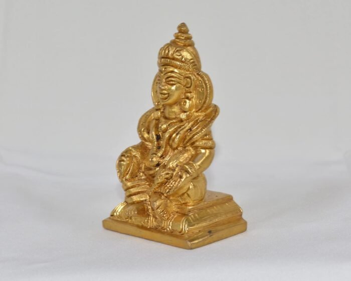 Brass Kuber Statue 3.25" inch – Hindu God of Wealth Idol | Dhanpati Vaisravana M... - Image 7
