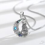 Vito 925 Sterling Silver Viking Necklace for Women Men, Viking Dragon/Wolf/Horse... - Image 3