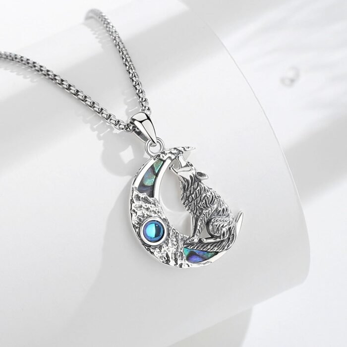 Vito 925 Sterling Silver Viking Necklace for Women Men, Viking Dragon/Wolf/Horse... - Image 4