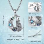 Vito 925 Sterling Silver Viking Necklace for Women Men, Viking Dragon/Wolf/Horse... - Image 5