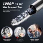 Ear Wax Removal, Ear Cleaner with Camera and Light, FSA HSA Eligible, Ear Wax Re... - Image 3
