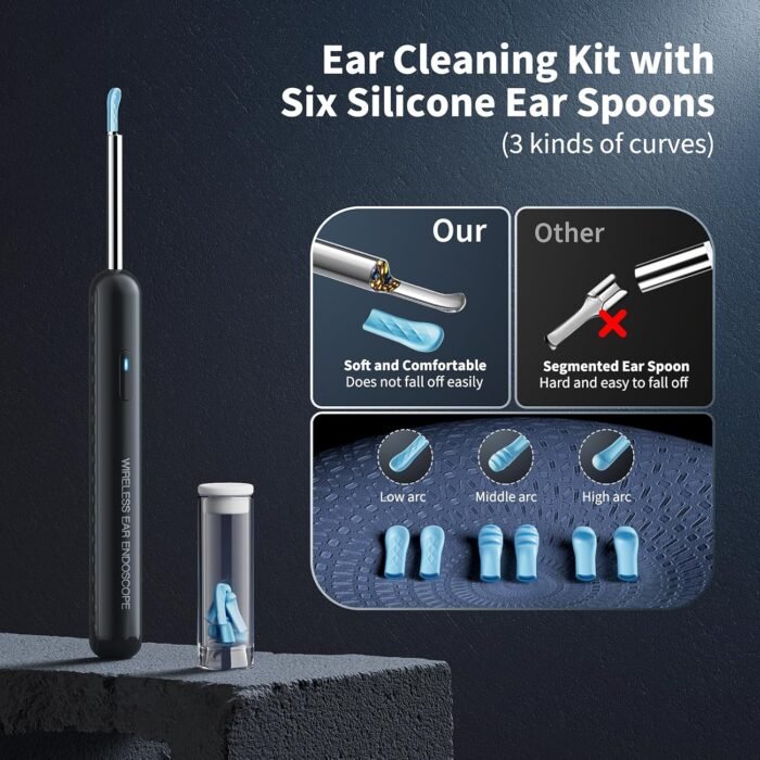 Ear Wax Removal, Ear Cleaner with Camera and Light, FSA HSA Eligible, Ear Wax Re... - Image 4