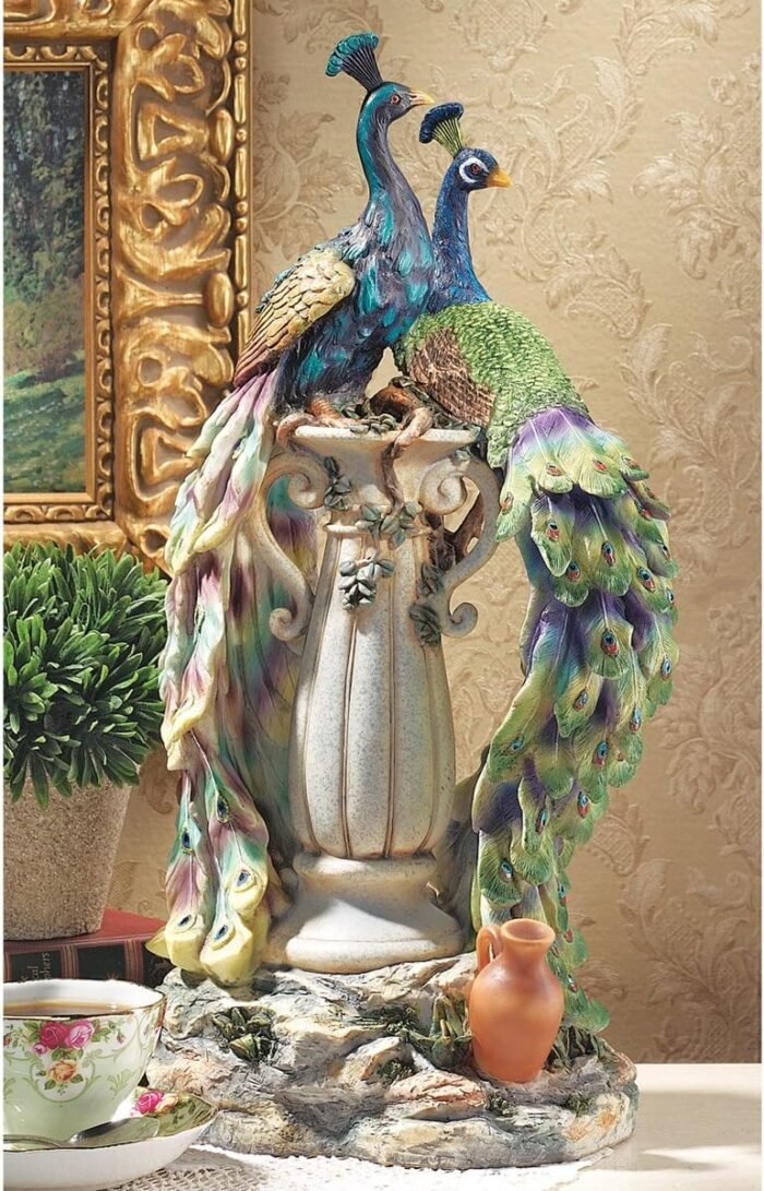 Design Toscano Peacocks in Paradise Statue - Image 3