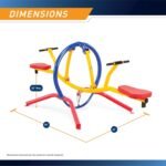 Indoor & Outdoor Playground Equipment Teeter Totters, 360 Spinning Seesaw, Swing... - Image 3