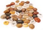 ROCKIMPACT 50PCS Engraved Rocks Different Words Inspirational Stones Bulk Faith ... - Image 4