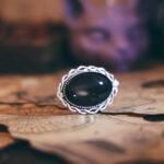 Antique Vintage Scrying Mirror Rings Witchcraft Scrying Tools Fortune Telling Fe... - Image 8