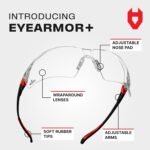 NoCry Clear Safety Glasses for Men and Women with Anti-Fog and Scratch Resistant... - Image 3