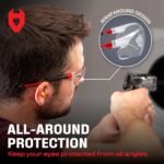 NoCry Clear Safety Glasses for Men and Women with Anti-Fog and Scratch Resistant... - Image 5