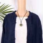 Day Day Up Natural Turquoises Orgonite Pendant Reiki Energy Amulet Necklace Medi... - Image 6