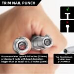 Trim Nail Punch with Retaining Clip, 7.56 Inch Nail Punch for Finish Protection,... - Image 4