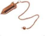 Pointed Pencil Design Copper Metal Cone Shape Openable Dowsing Pendulum for Divi... - Image 3