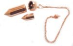Pointed Pencil Design Copper Metal Cone Shape Openable Dowsing Pendulum for Divi... - Image 5