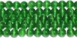 MJDCB 45pcs Dark Green Cat Eye Stone Beads 8mm Round Crystal Loose Bead for Jewe... - Image 3