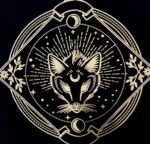 INDIAN CRAFT CASTLE Altar Cloth Tapestry Tablecloth Celtic Trees Ritual Spiritua... - Image 4