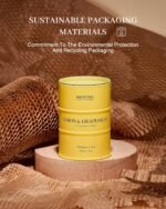 M&SENSE Lemon Grapefruit Scented Candles, Natural Soy Candle 11.3oz 70 Hour Slow... - Image 9