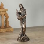 Veronese Design 6 1/8 Inch Fortuna The Greek Goddess of Fortune and Luck Resin S... - Image 3