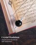 Black Tourmaline - Crystal Pendulums - Divination Crystals - Spiritual Pendulum ... - Image 4