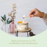 Magnificent 101 Long Lasting Abundance Smudge Candle | 6 Oz - 35 Hour Burn | Soy... - Image 3