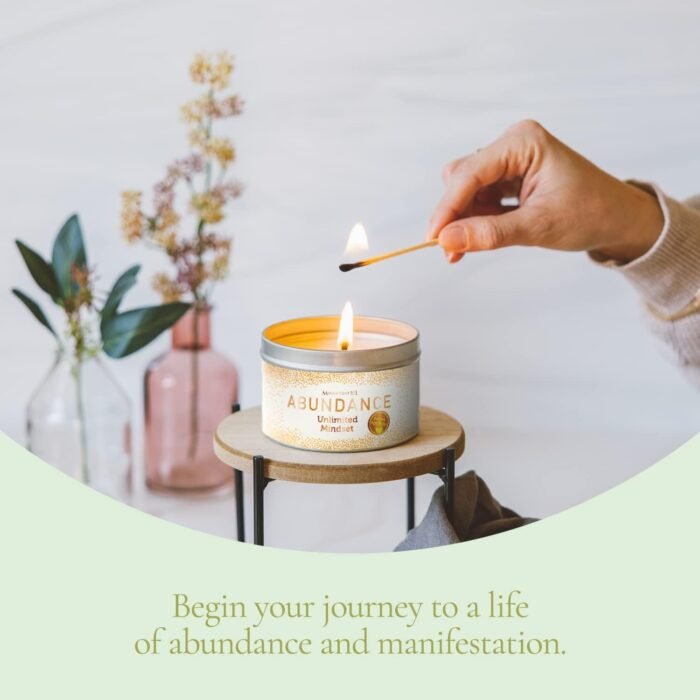 Magnificent 101 Long Lasting Abundance Smudge Candle | 6 Oz - 35 Hour Burn | Soy... - Image 3