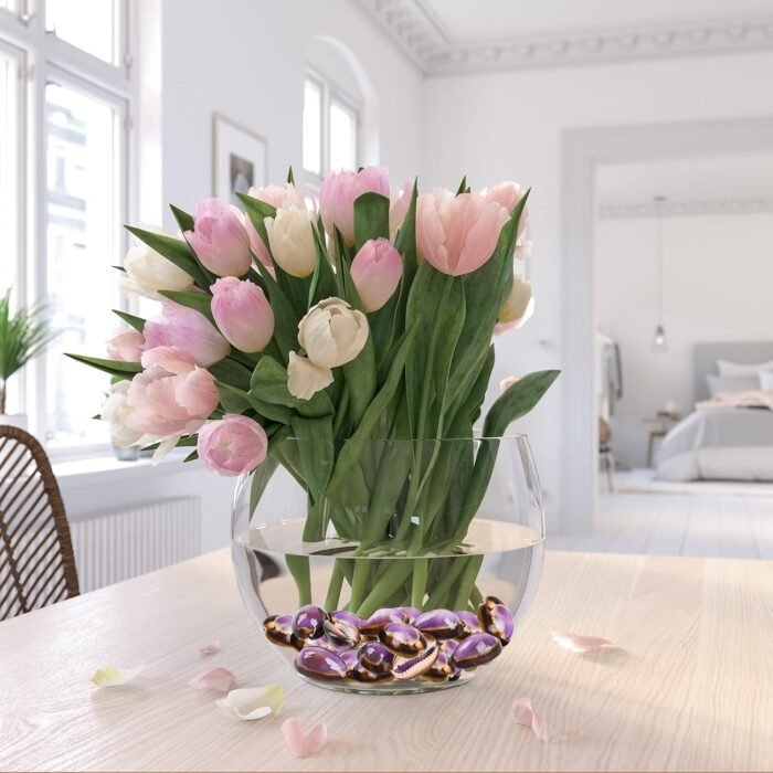 20PCS Sea Shells Purple Beach Shells for Crafts, Vase Filler, Wedding Decoration... - Image 4