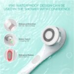 VOYOR Electric Body Brush Back Scrubber for Shower Rechargeable Exfoliating Bath... - Image 7