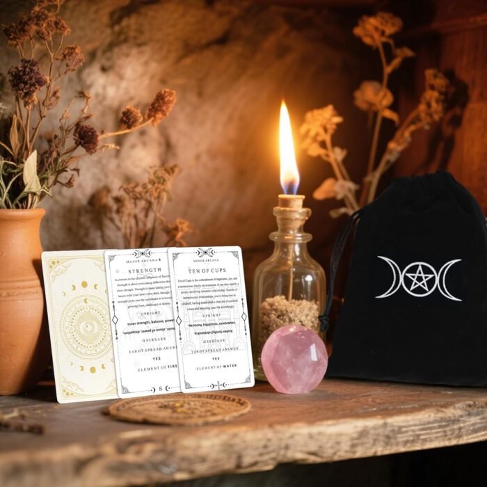 Knana Tarot Cards for Beginners, Learning Tarot Cards Deck with Meanings on Them... - Image 7