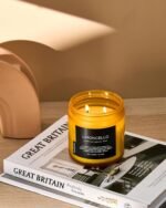 M&SENSE Limocello Scented Candle - 11.6oz Natural Soy Wax Non Toxic 70-Hour Slow... - Image 6