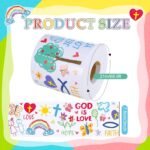 Supervitae 68.9 ft Christian Bulletin Board Border Set God is Love Kid-Drawn Chr... - Image 3