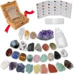 30 PCS Crystals and Stones Set, Natural Raw Healing Crystals and Tumbled Chakra ... - Image 6