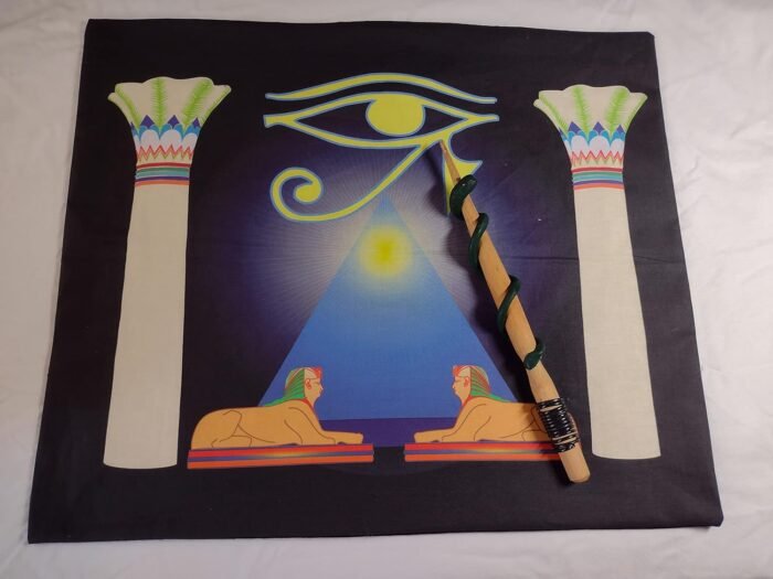 Altar Cloth or Tarot Mat - Eye of Horus - Pagan or Wiccan Altar Cloth or Tarot C... - Image 3