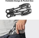 14-In-1 Multitool with Safety Locking, Professional Stainless Steel Multitool Pl... - Image 5