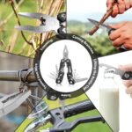 14-In-1 Multitool with Safety Locking, Professional Stainless Steel Multitool Pl... - Image 6