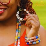 Shop Asali's Kenyan Brass Earrings: Multiple Cowrie Shell Designs and Africa Map... - Image 3