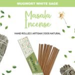 White Sage Incense with Mugwort- Natural Mugwort Magic Herb to Soothe Nerves & I... - Image 3