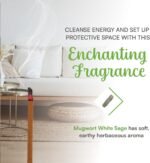 White Sage Incense with Mugwort- Natural Mugwort Magic Herb to Soothe Nerves & I... - Image 6