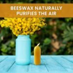 BeeTheLight Beeswax Lantern Candles (3.5" x 1.25") - Smokeless Unscented Candle ... - Image 4