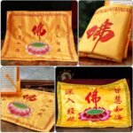 GANAZONO Altar Cloth Cloth Cloth Buddhist Table Cover Cloth Shrine Cloth Cover W... - Image 4