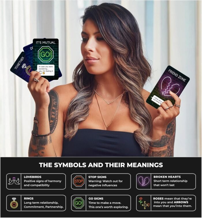 Neon Love Oracle Deck: A Modern Dating and Relationship Oracle - Reveal Secrets,... - Image 4