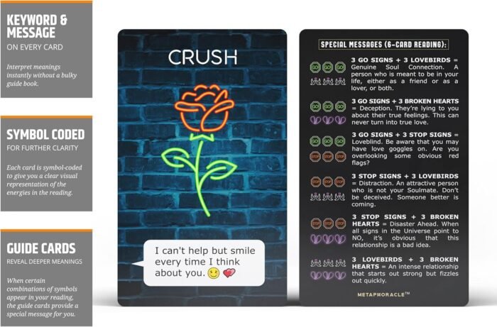 Neon Love Oracle Deck: A Modern Dating and Relationship Oracle - Reveal Secrets,... - Image 5